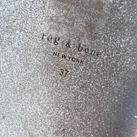 Rag & Bone Logan Platform Crochet Slide Sandal Chalk Yellow Natural Women 7/EU37 - Picture 9 of 9